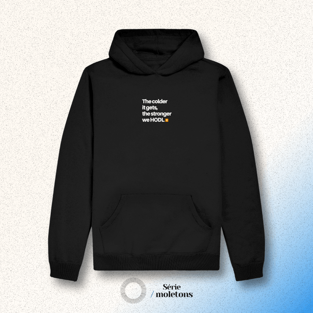 Moletom Hoodie 'We HODL' - Cultura Bit